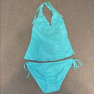 Mint Colored Tankini